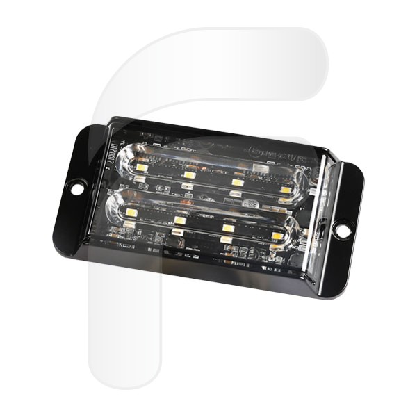 LUZ ESTROBOSCÓPICA R65 DOBLE 8 LED ÁMBAR FA410011A